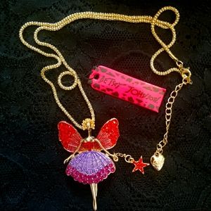 Betsey Johnson Fairy Necklace